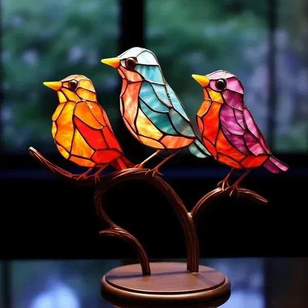 Skanto | Bird Art | Stained Glass