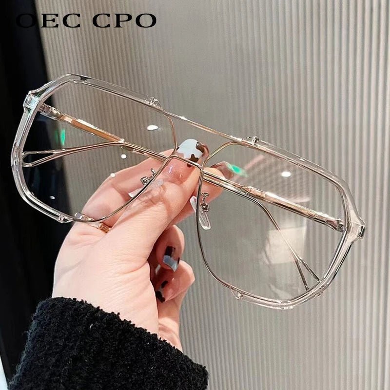 BowLift | VOGUEVIEW SHADES – Oversized Square Sunglasses with UV400 & Photochromic Lenses