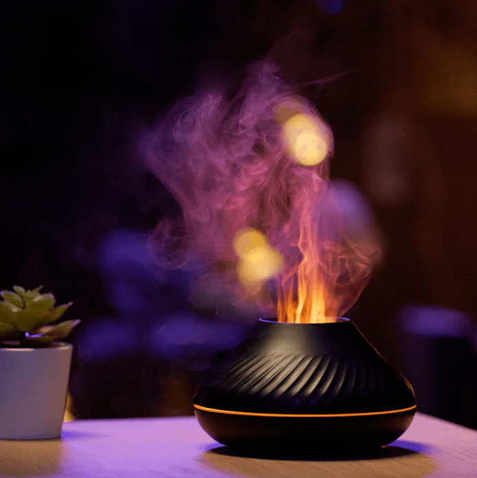 Skanto | Volcano Flame Effect Humidifier and Aroma Diffuser