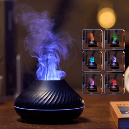 Skanto | Volcano Flame Effect Humidifier and Aroma Diffuser