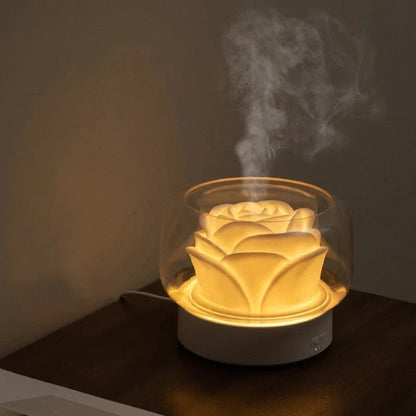 Skanto | Aromatherapy Humidifier – Elegant Ultrasonic Diffuser with LED & Essential Oil Function
