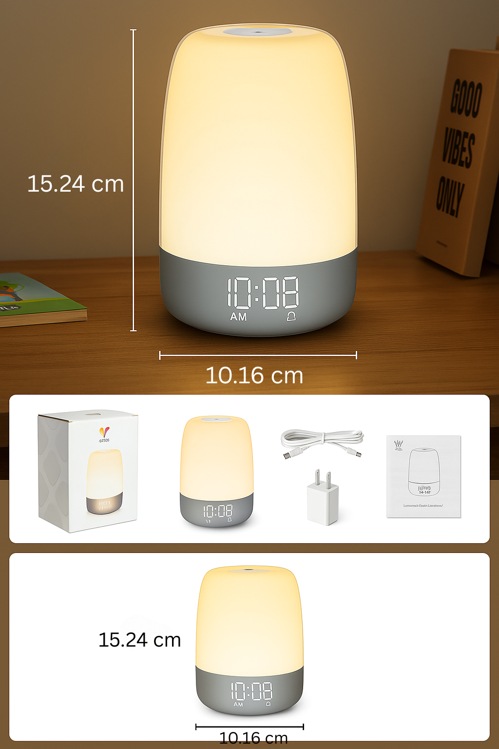 BowLift | Wake-up Light with Natural Sounds - Aurora