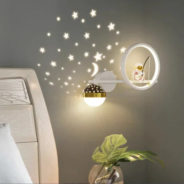 Skanto | Kids' Room Wall Lamp - GlowNest