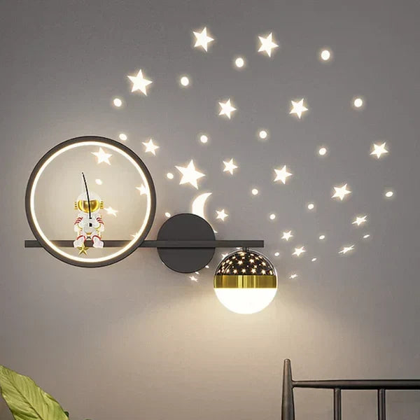 Skanto | Kids' Room Wall Lamp - GlowNest