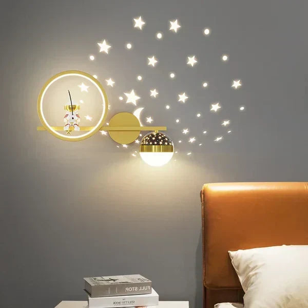 Skanto | Kids' Room Wall Lamp - GlowNest