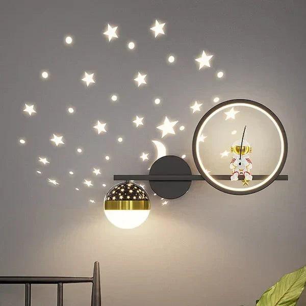 Skanto | Kids' Room Wall Lamp - GlowNest