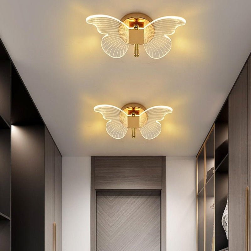 Skanto | FloraVyne LED Wall Lamp – Butterfly-shaped design lamp with 3 light modes, energy-saving and elegant