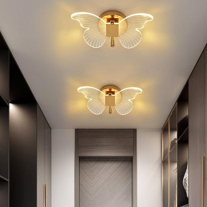 Skanto | FloraVyne LED Wall Lamp – Butterfly-shaped design lamp with 3 light modes, energy-saving and elegant