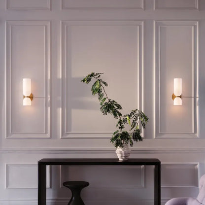 Skanto | Glass Wall Lamp with LED Technology Combining Elegance and Functionality