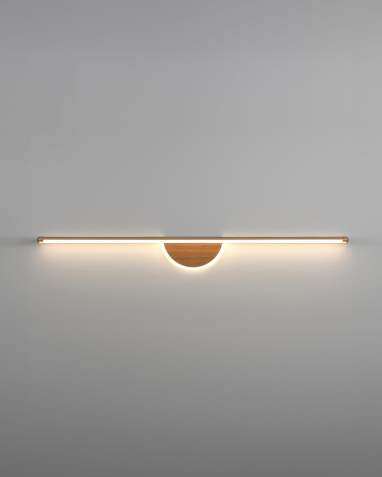 Skanto | Modern Wooden Arc Wall Lamp