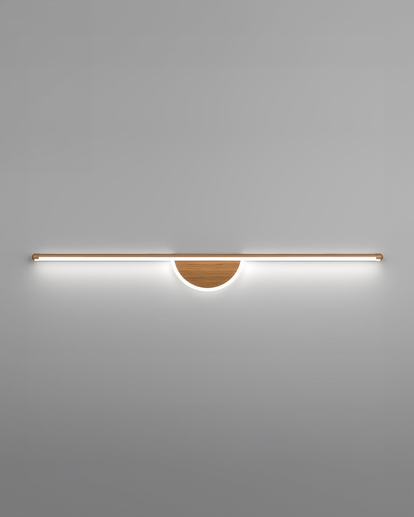 Skanto | Modern Wooden Arc Wall Lamp