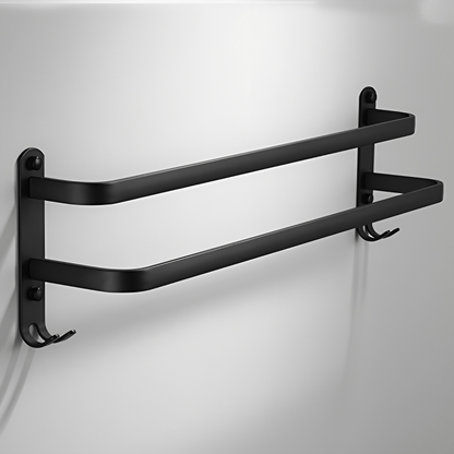 Skanto | Hanging Bathroom Shelf with Practical Towel Holder