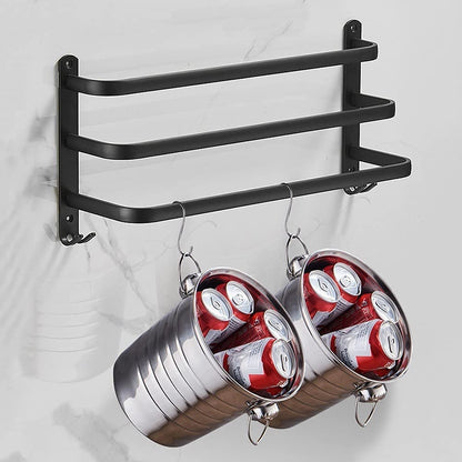 Skanto | Skanto Hanging Bathroom Shelf with Practical Towel Holder