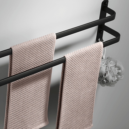 Skanto | Hanging Bathroom Shelf with Practical Towel Holder