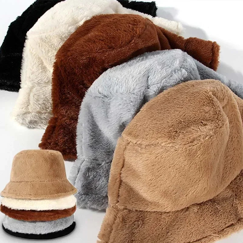 Skanto | Skanto Women's Faux Rabbit Fur Autumn Hat – Lorna