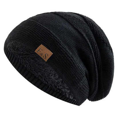 Skanto | Luna Warm Winter Beanie – Soft Knit with Fleece Lining