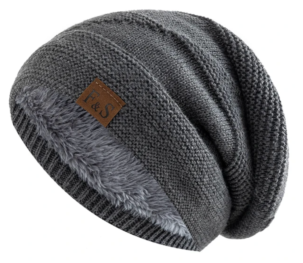 Skanto | Luna Warm Winter Beanie – Soft Knit with Fleece Lining