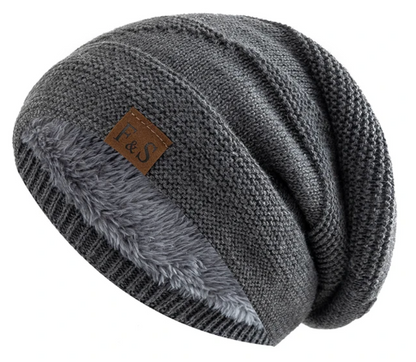 Skanto | Luna Warm Winter Beanie – Soft Knit with Fleece Lining
