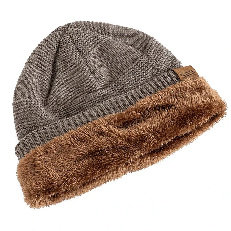 Skanto | Luna Warm Winter Beanie – Soft Knit with Fleece Lining