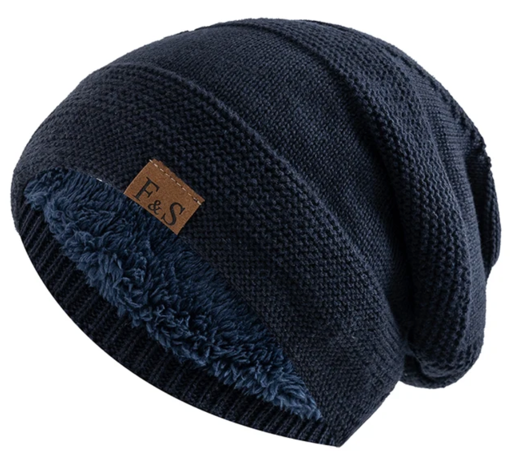 Skanto | Luna Warm Winter Beanie – Soft Knit with Fleece Lining
