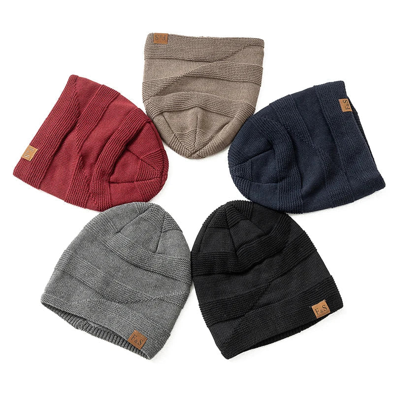 Skanto | Luna Warm Winter Beanie – Soft Knit with Fleece Lining