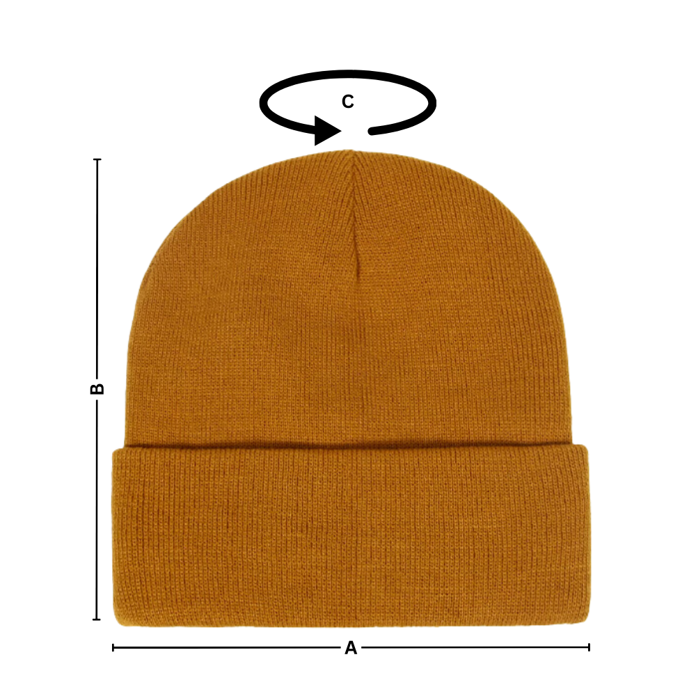 Warm Knit Hat with Satin Lining