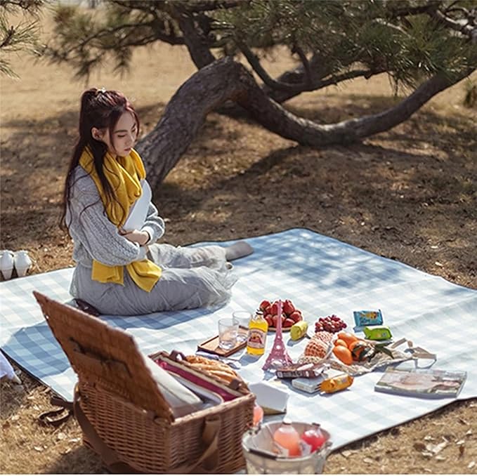 BowLift | Waterproof Picnic Blanket – Foldable Outdoor Mat for Camping, Beach & Garden (150x200 cm)
