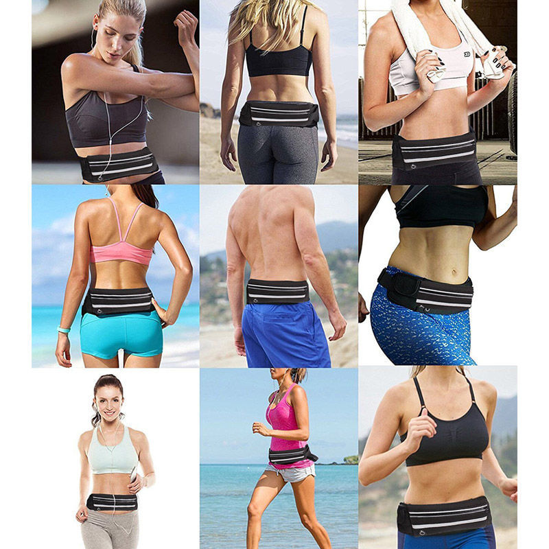 Water-repellent Running Belt – 1+1 FREE Fitness & Travel Storage Pack | Karnz