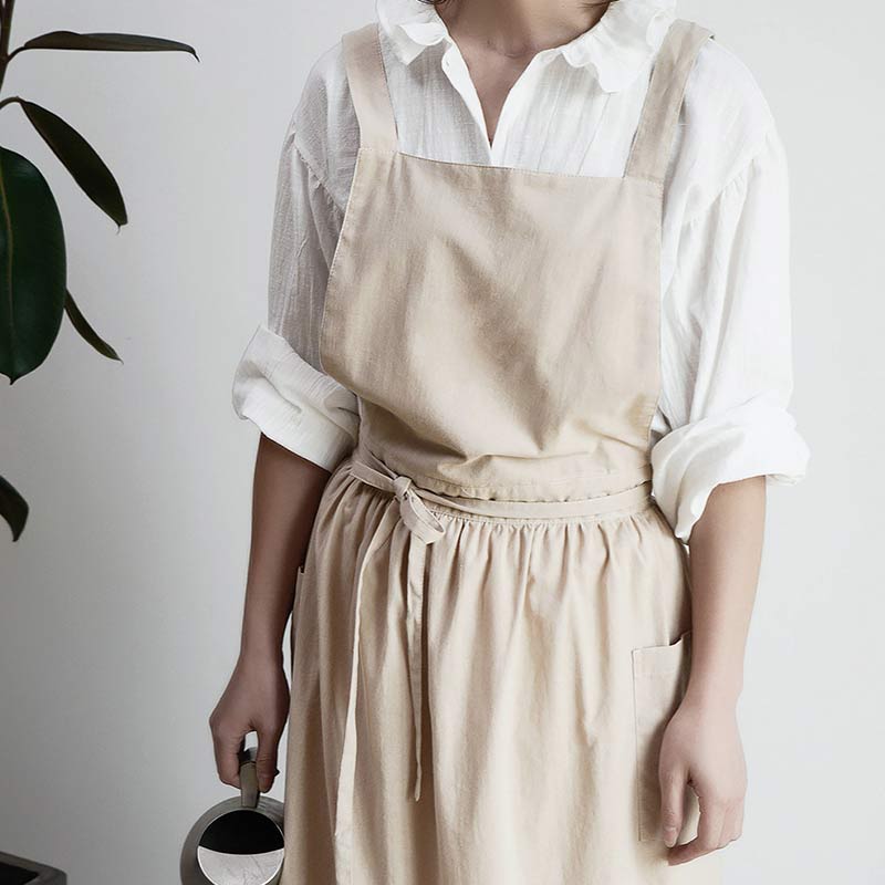 Frendorf | Water-Repellent Cotton Apron with Practical Pockets - ChefMate