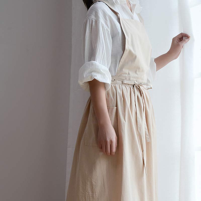 Frendorf | Water-Repellent Cotton Apron with Practical Pockets - ChefMate