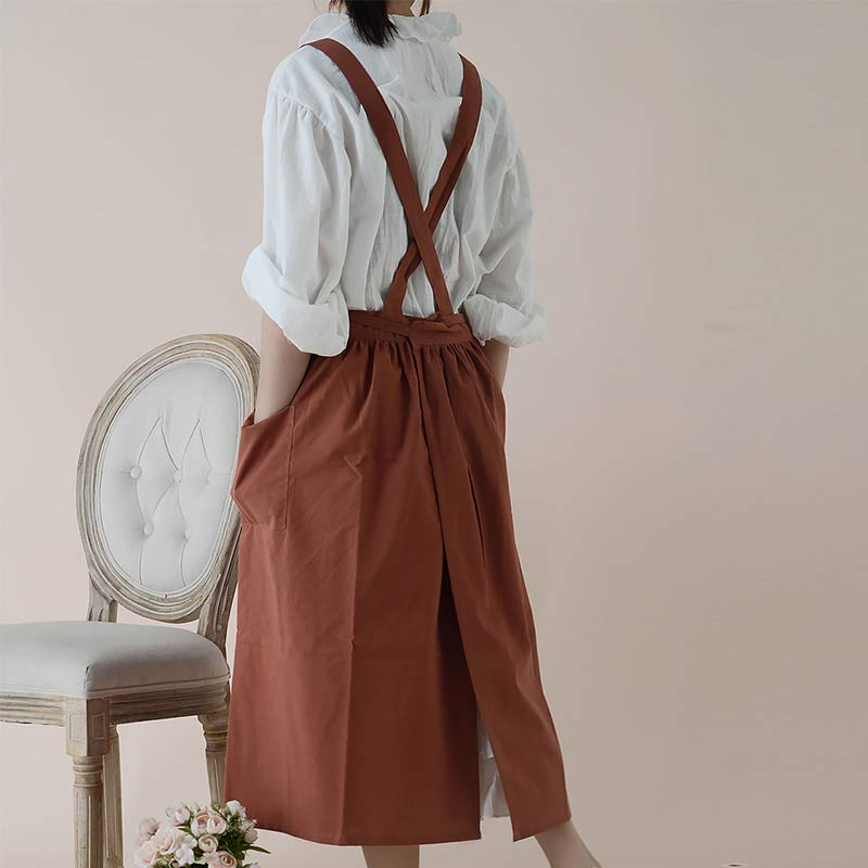 Frendorf | Water-Repellent Cotton Apron with Practical Pockets - ChefMate