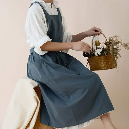 Frendorf | Water-Repellent Cotton Apron with Practical Pockets - ChefMate
