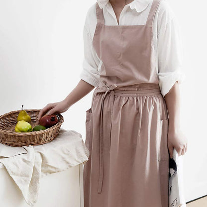 Frendorf | Water-Repellent Cotton Apron with Practical Pockets - ChefMate