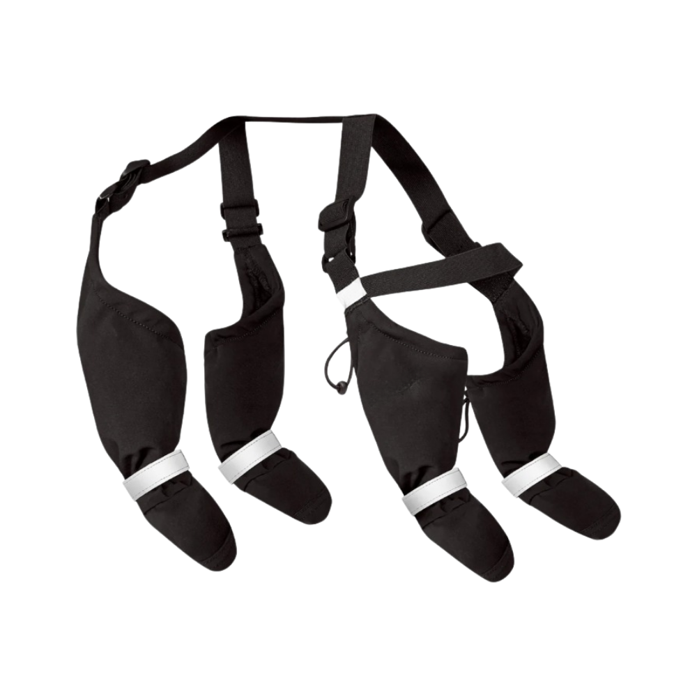 Waterproof Dog Boots with Suspenders