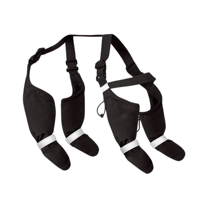 Waterproof Dog Boots with Suspenders
