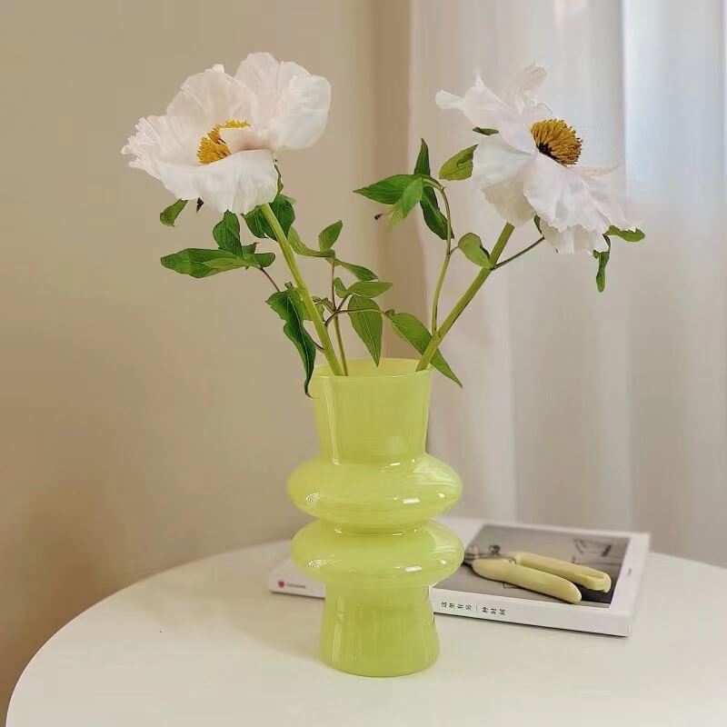 Skanto | Wavy Glass Flower Vase