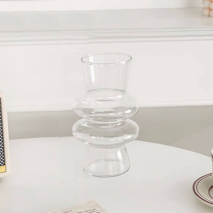 Skanto | Wavy Glass Flower Vase