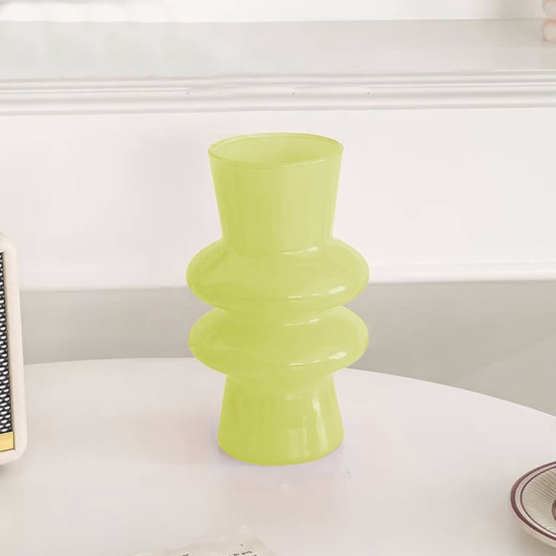 Skanto | Wavy Glass Flower Vase