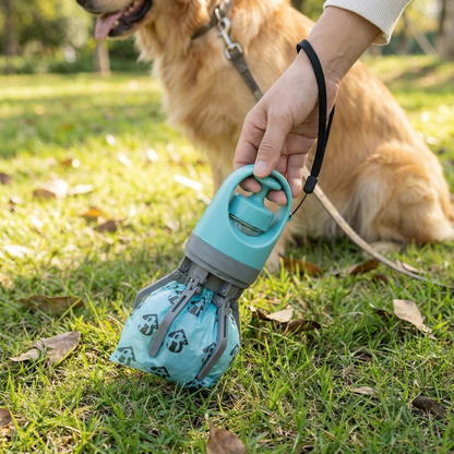 Dog Poop Scooper with Bags – Portable Outdoor Cleaning Set Bowlift