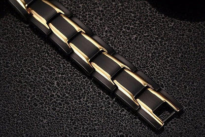 Sandsberg | Magnetic Health Bracelet | Stainless Steel with Energy Magnets
