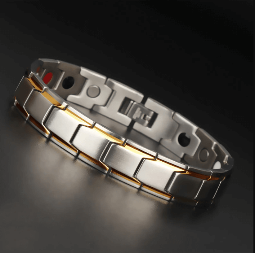 Sandsberg | Magnetic Health Bracelet | Stainless Steel with Energy Magnets