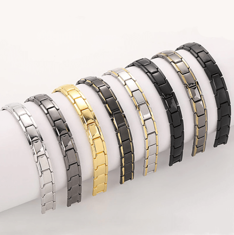 Sandsberg | Magnetic Health Bracelet | Stainless Steel with Energy Magnets