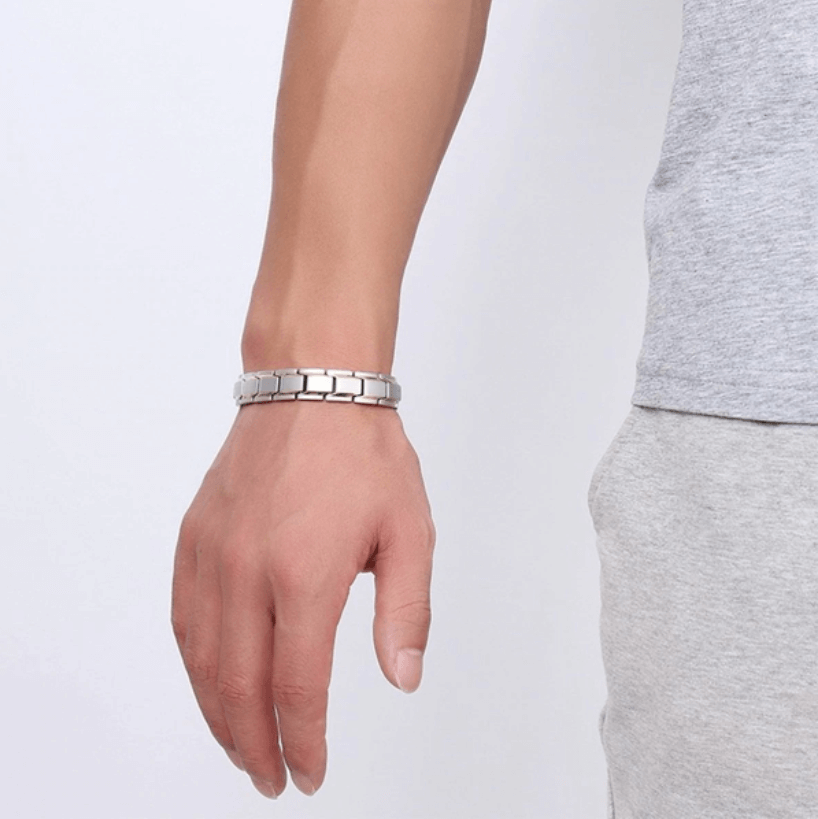Sandsberg | Magnetic Health Bracelet | Stainless Steel with Energy Magnets