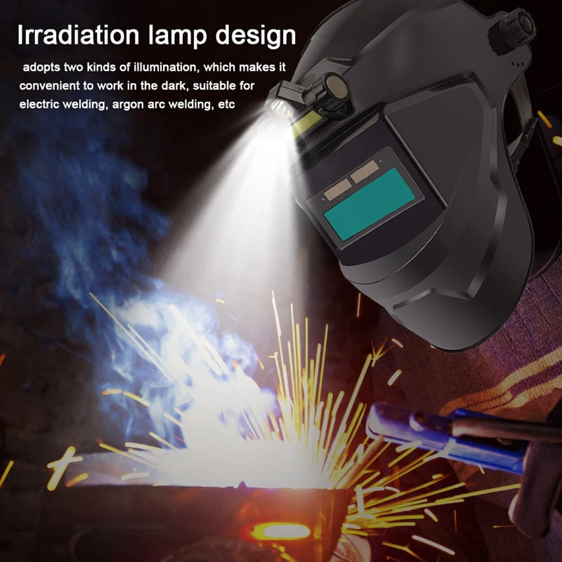 Skanto | Auto Darkening Welding Mask with Headlamp
