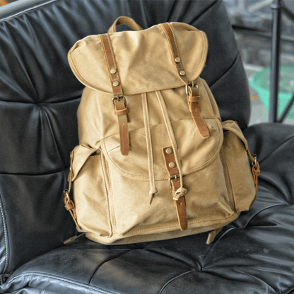 Skanto | WessPack – Military Leather Bag Robust & Reliable Backpack
