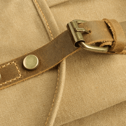 Skanto | WessPack – Military Leather Bag Robust & Reliable Backpack