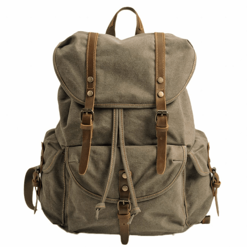 Skanto | WessPack – Military Leather Bag Robust & Reliable Backpack