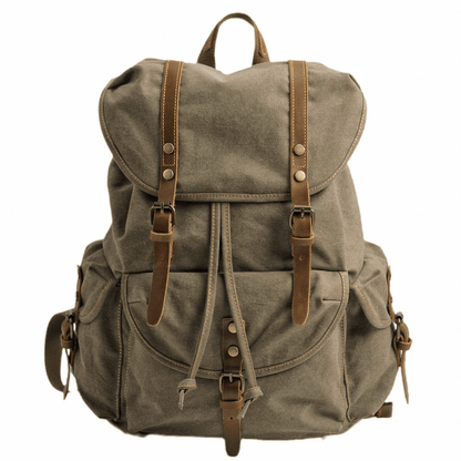 Skanto | WessPack – Military Leather Bag Robust & Reliable Backpack
