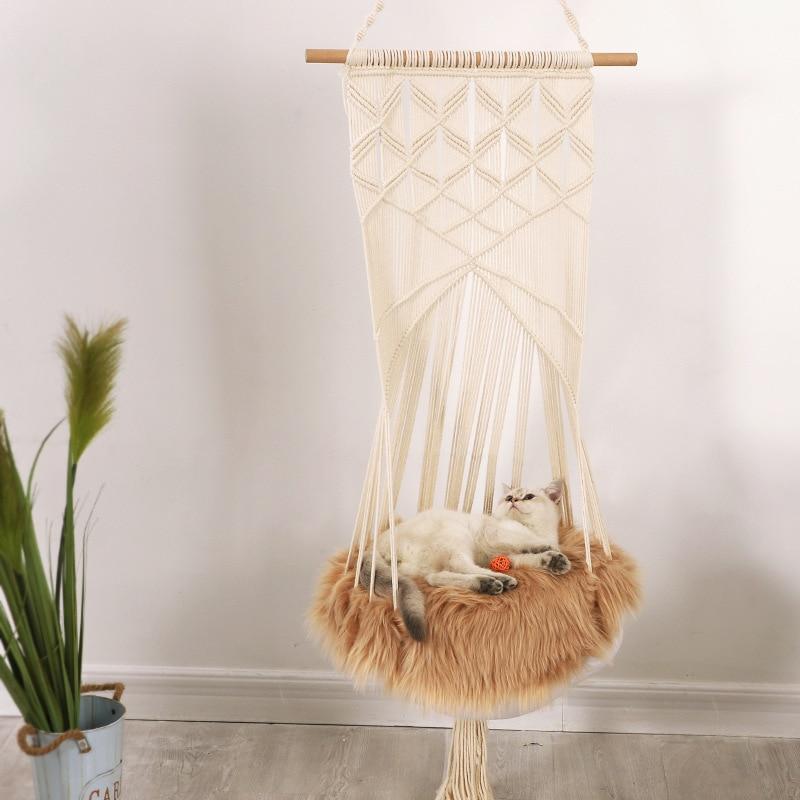 Brehn | Macrame Wall-hanging Cat bed
