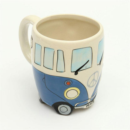 GroovyCup Campervan Mug – Retro Ceramic Coffee Mug 330 ml